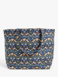 John Lewis William Morris Strawberry Thief drawstring craft bag navy, UK version
