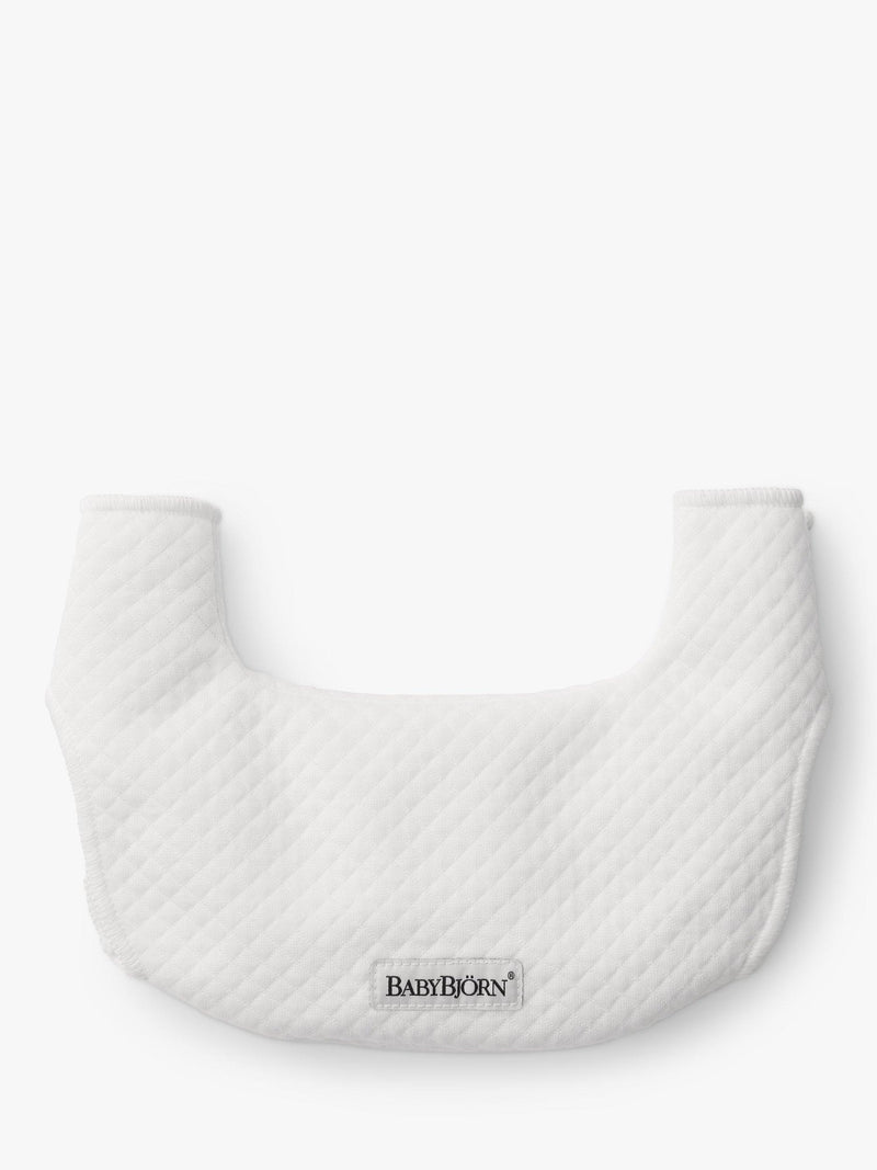 BabyBjörn Harmony Baby Carrier Teething Bib in White - British product