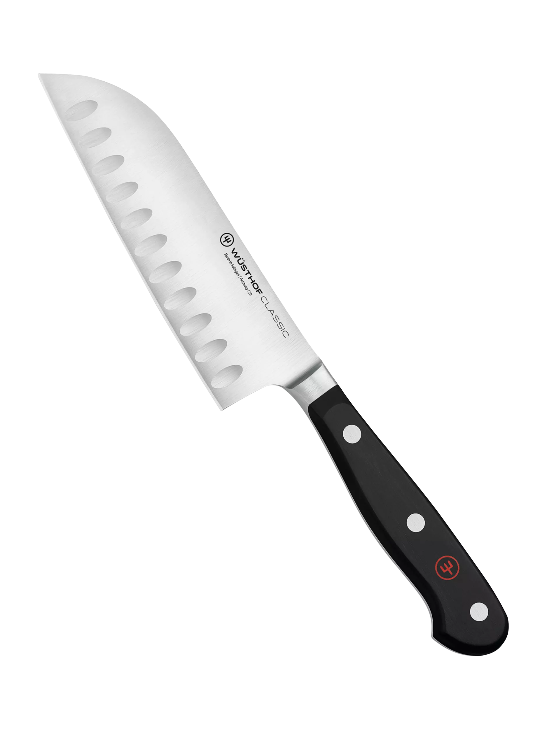 WÜSTHOF Classic Santoku knife 14cm German steel blade, imported from the UK