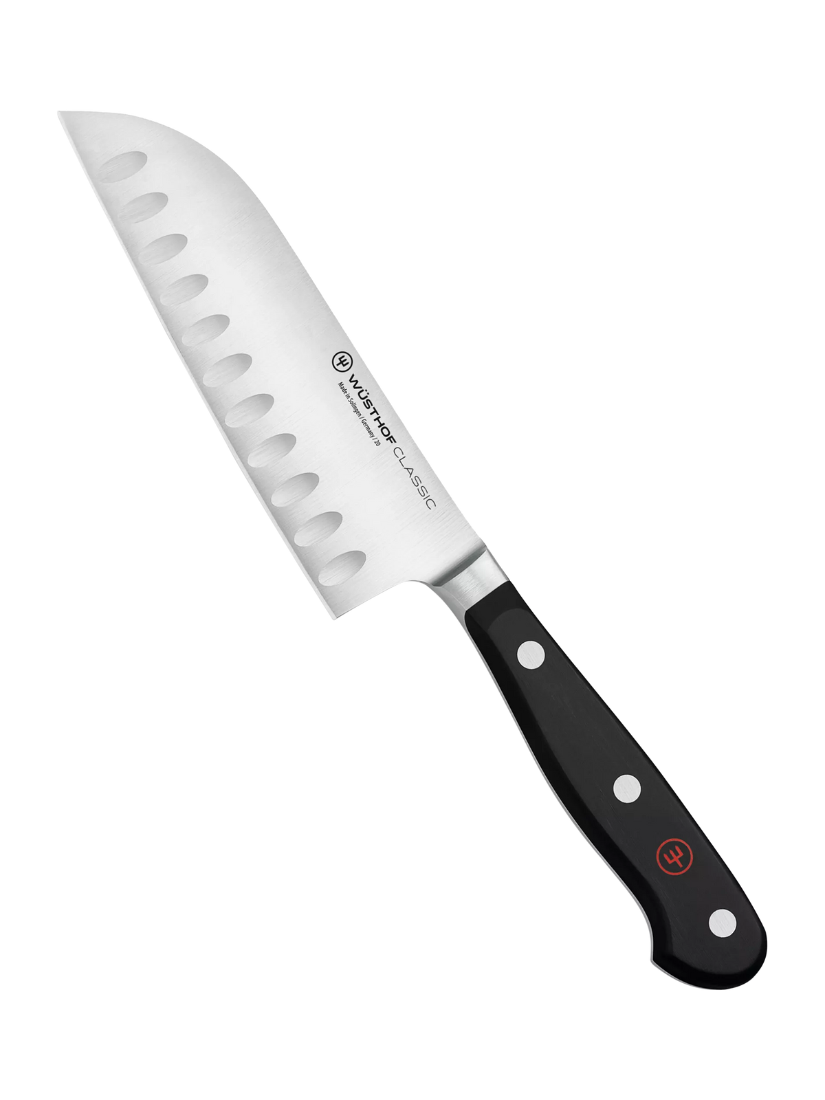 WÜSTHOF Classic Santoku knife 14cm German steel blade, imported from the UK