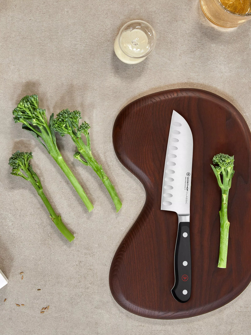 WÜSTHOF Classic Santoku knife 14cm German steel blade, imported from the UK