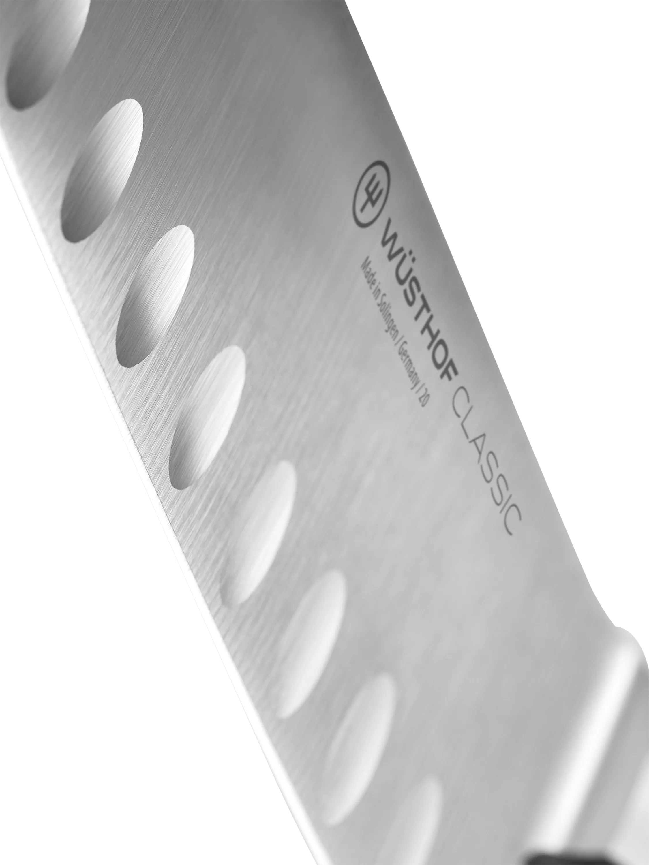 WÜSTHOF Classic Santoku knife 14cm German steel blade, imported from the UK