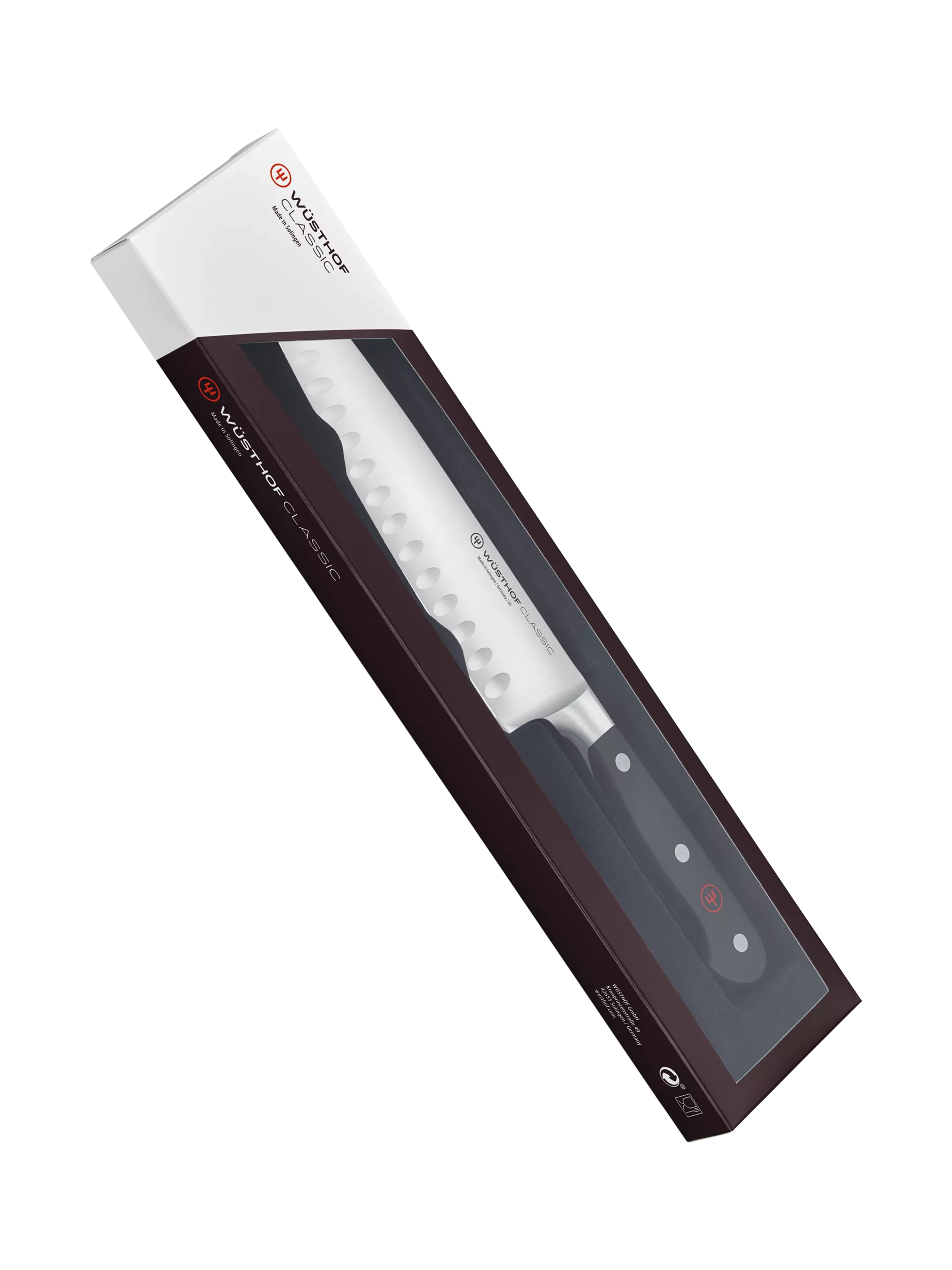 WÜSTHOF Classic Santoku knife 14cm German steel blade, imported from the UK