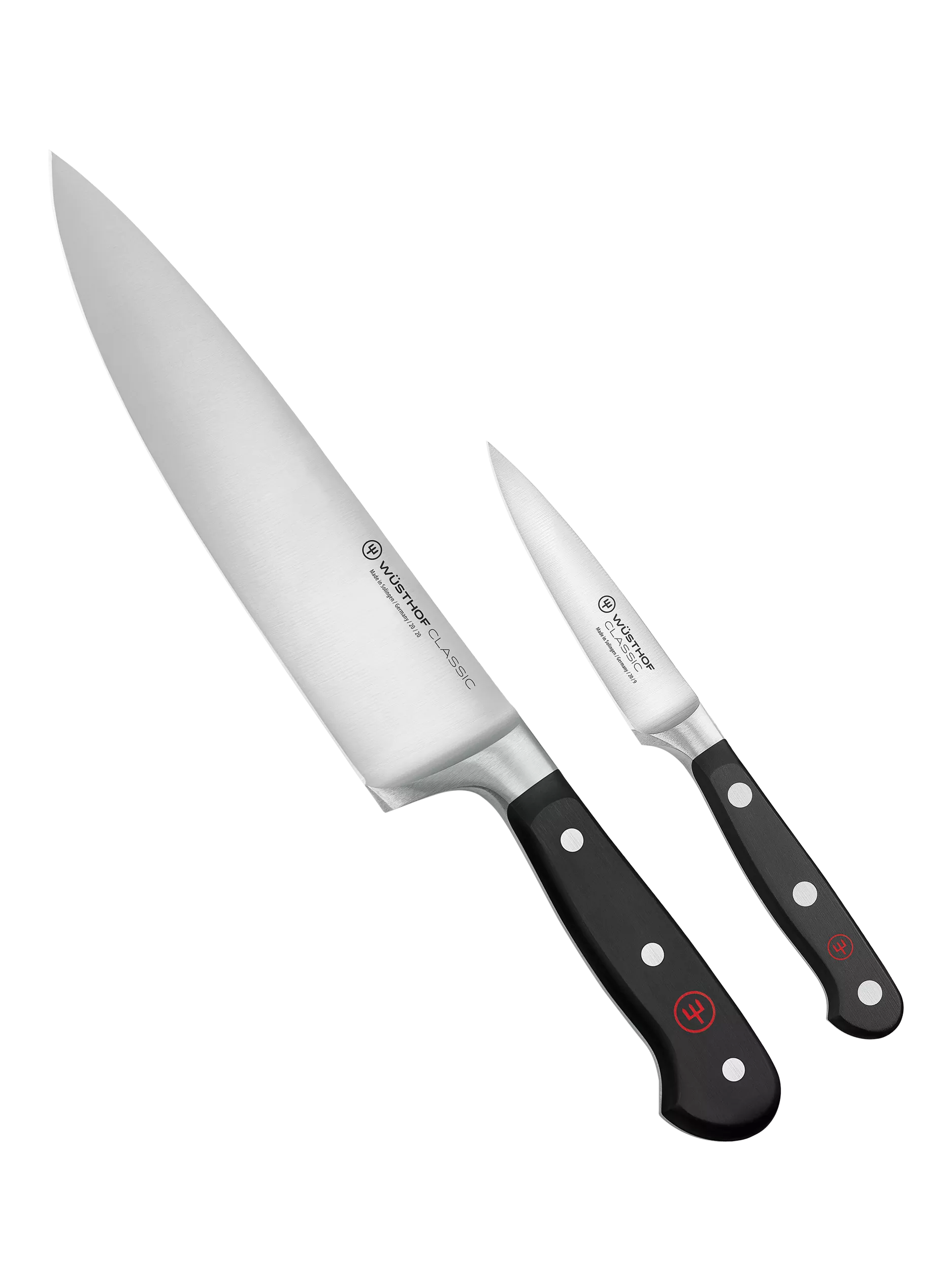 WÜSTHOF Classic chef's knife and paring knife starter set (British brand)