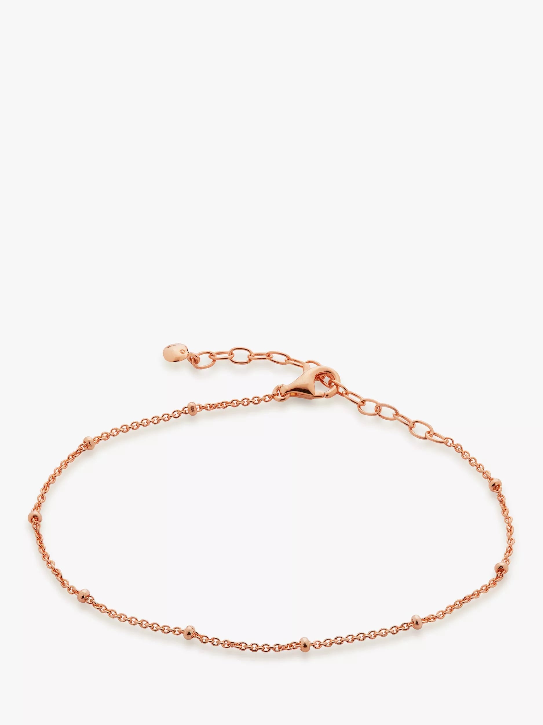 Monica Vinader Fine Beaded Chain Bracelet