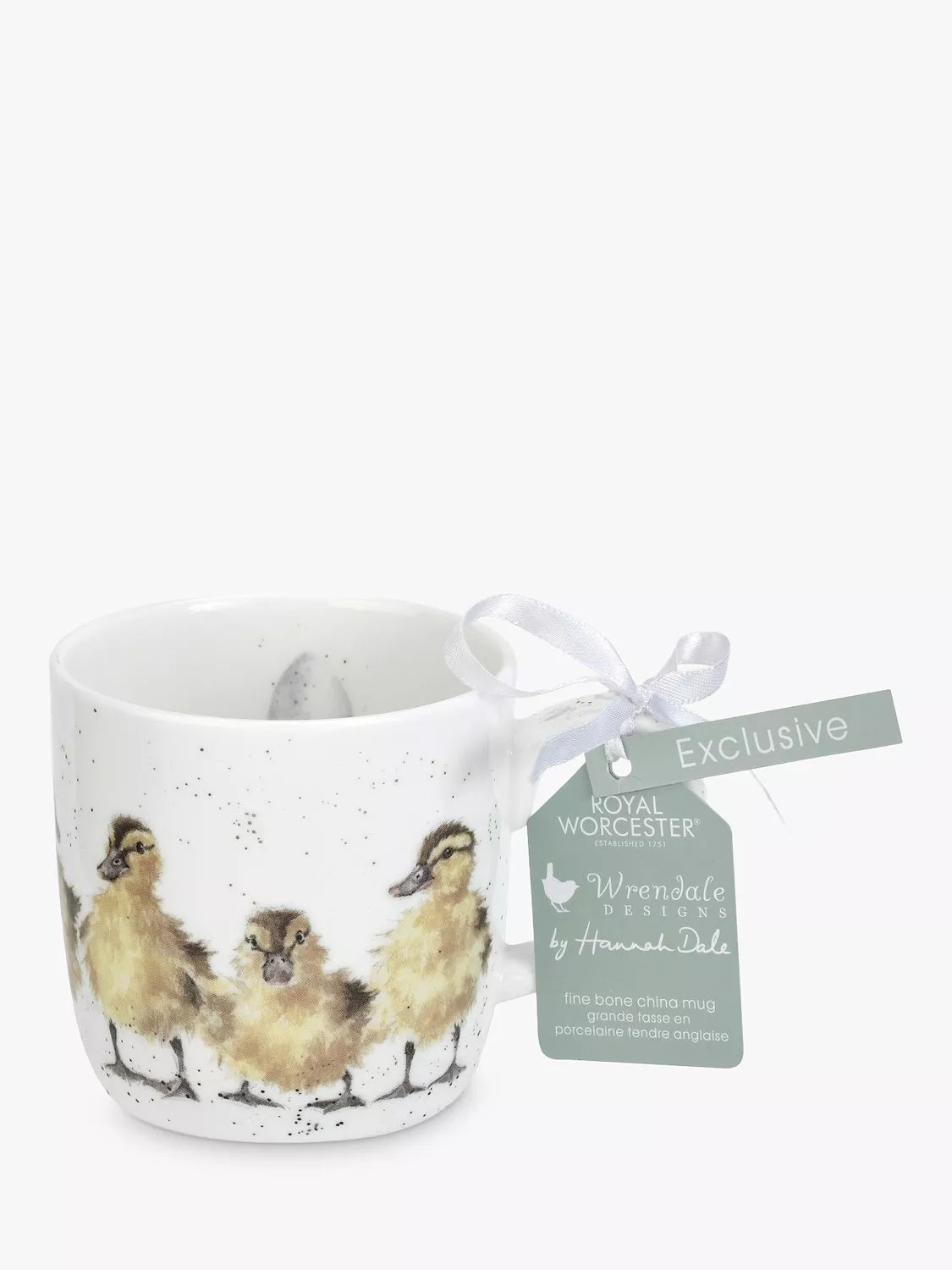 Wrendale Designs ducklings bone china mug 310ml (British brand)