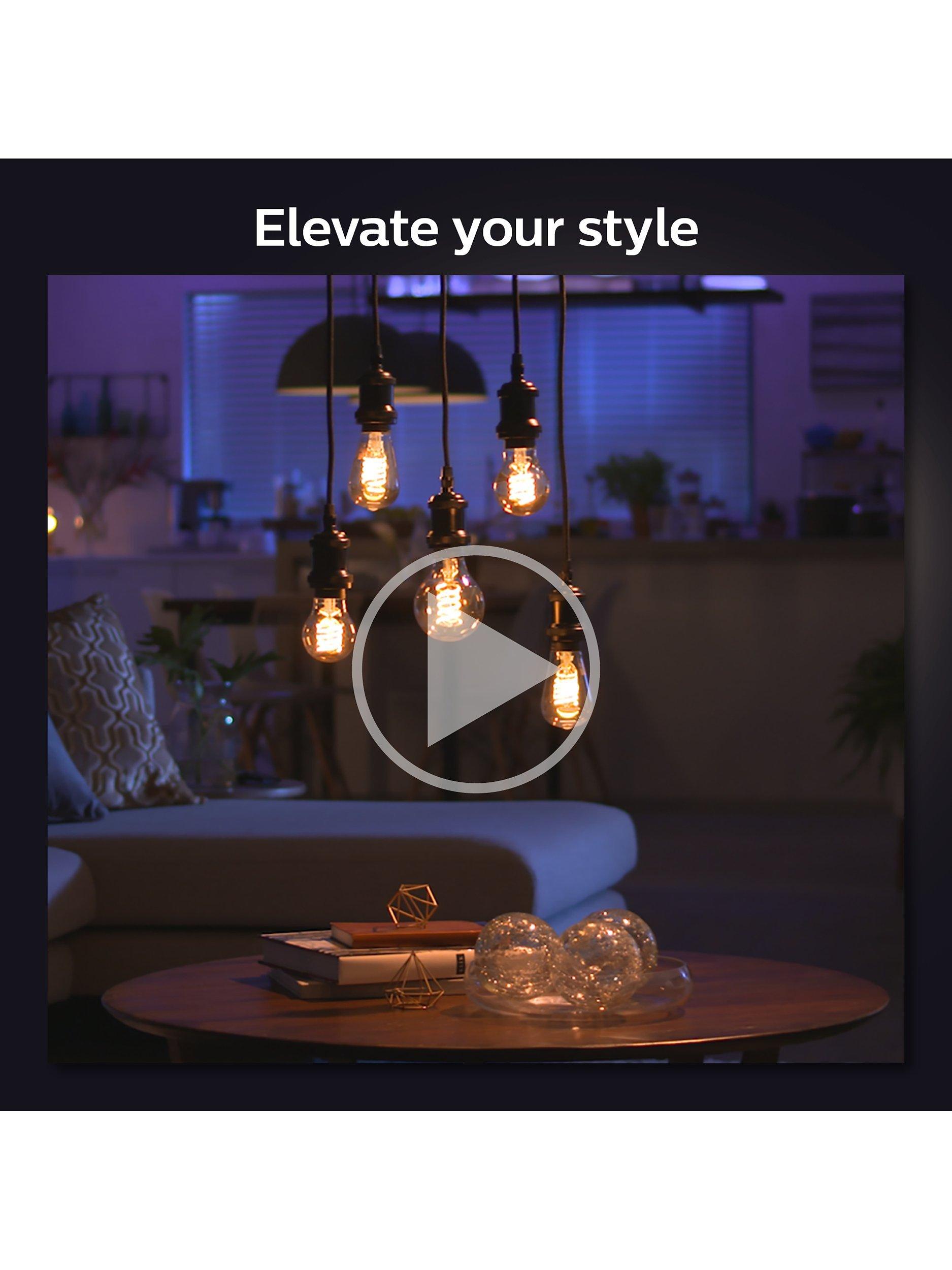 Philips Hue G125 white ambiance smart bulb, UK version