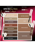 Too Faced Superfine Brow Detailer eyebrow pencil 0.06g, UK version
