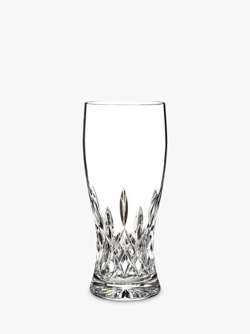 Crystal Cut Glass Beer Glass 570ml for Beers, Ales, and Lagers