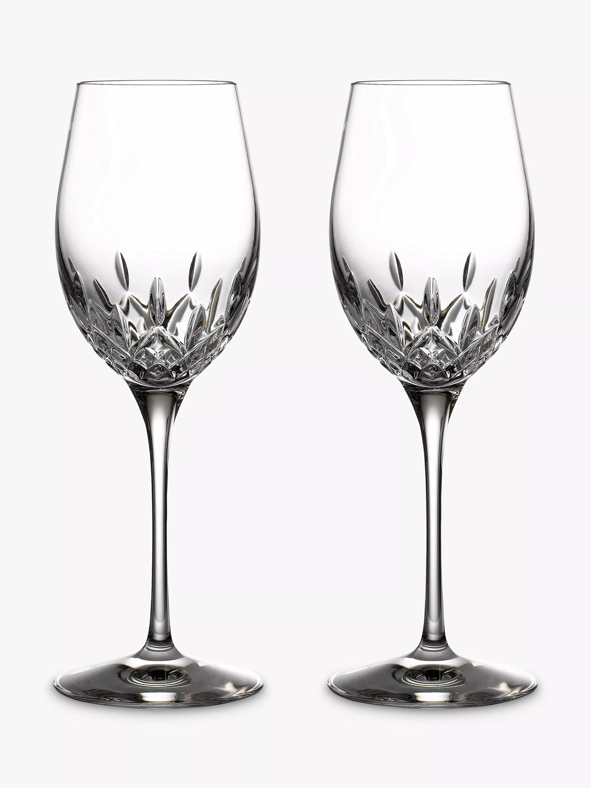 Waterford Lismore Essence white wine glasses 350ml set of 2 - British product