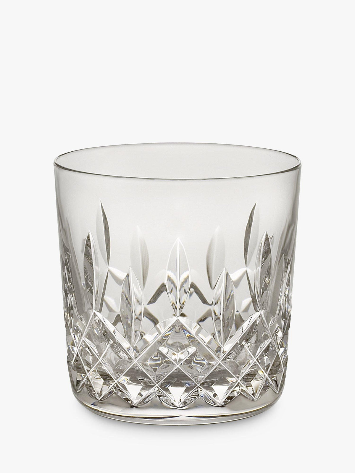 Cut Glass Crystal Tumbler 230ml Clear for Spirits