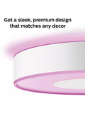 Philips Hue Xamento large white flush ceiling light (British brand)