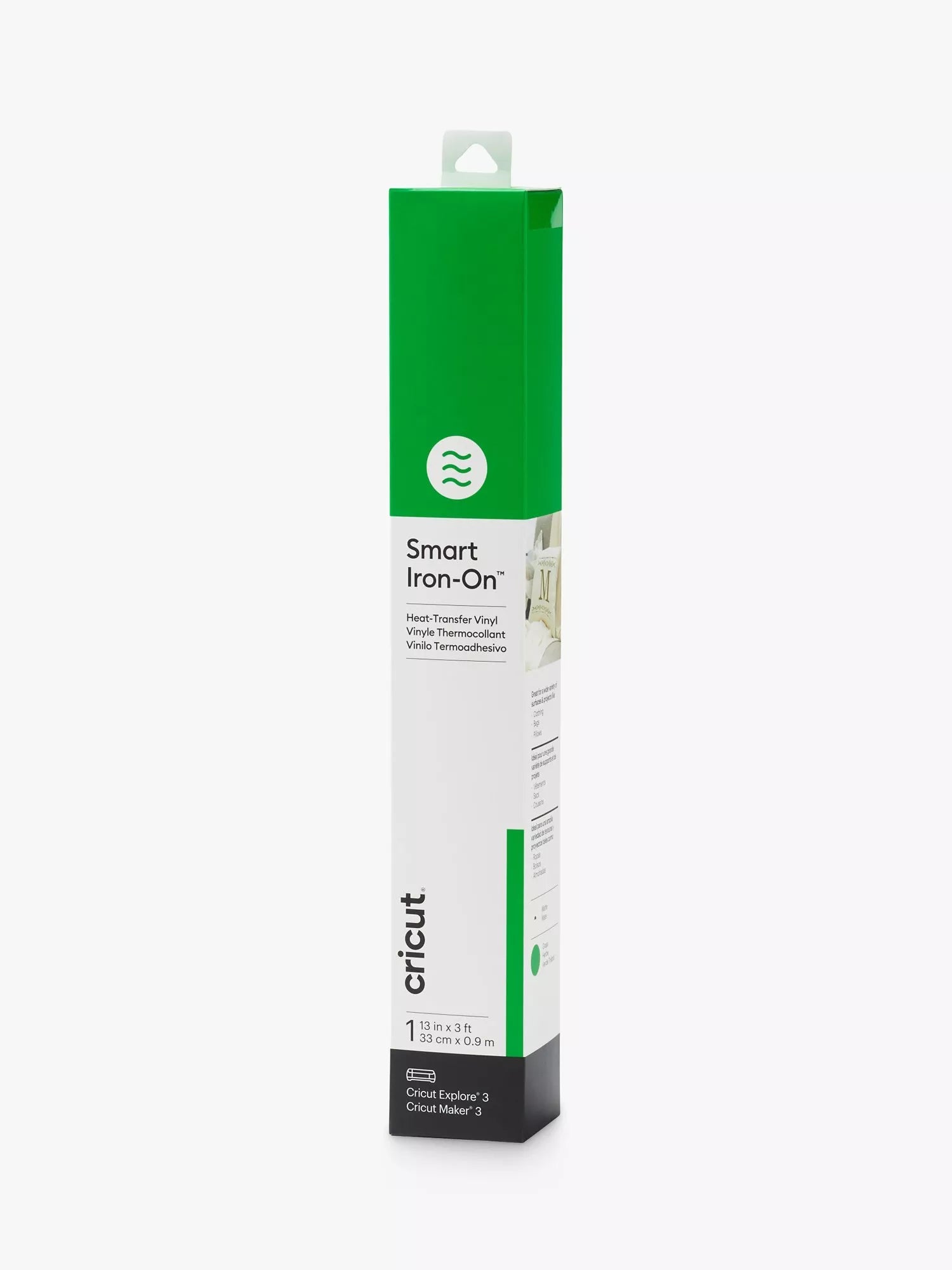 Cricut Smart Iron on Heat Transfer Vinyl, 13 inches x 3 ft, Green