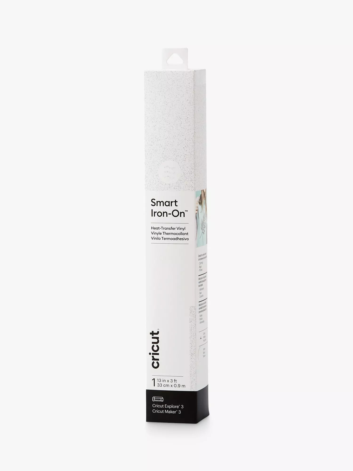 Cricut Smart Iron on Heat Transfer Vinyl, 13 inches x 3 ft, White