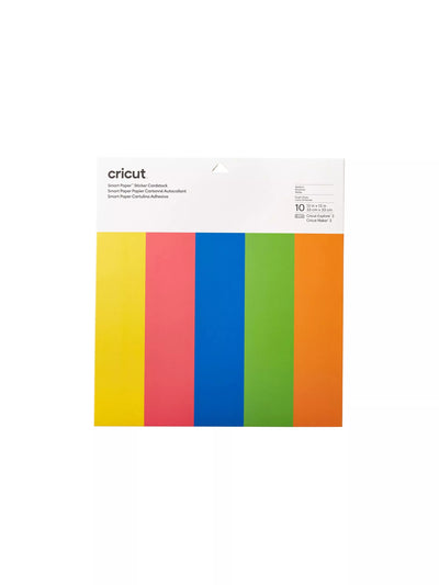 Cricut Smart Paper Sticker Cardstock Packung mit 10 Stück 13 x 13 Zoll