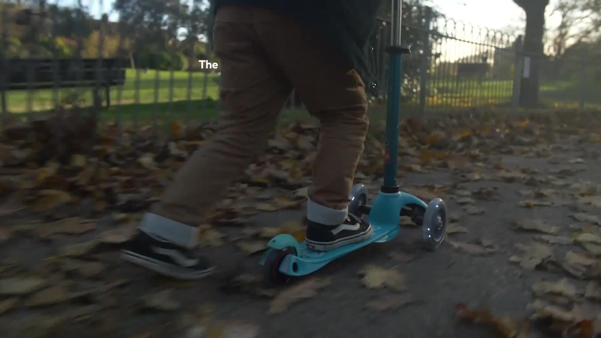 Micro Scooters Mini Deluxe LED Scooter, imported from the UK