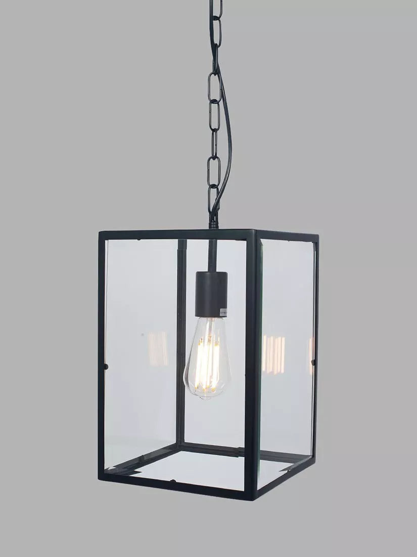 Pacific glass pendant ceiling light matte finish H145cm, imported from the UK