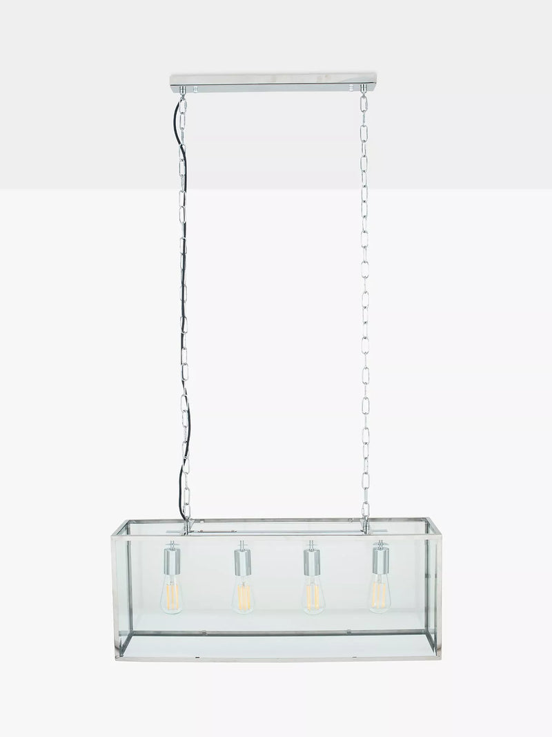 Pacific bar ceiling light polished finish UK version