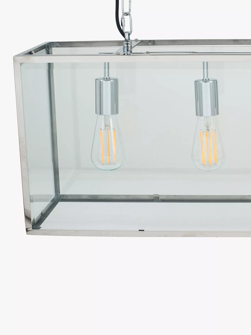 Pacific bar ceiling light polished finish UK version