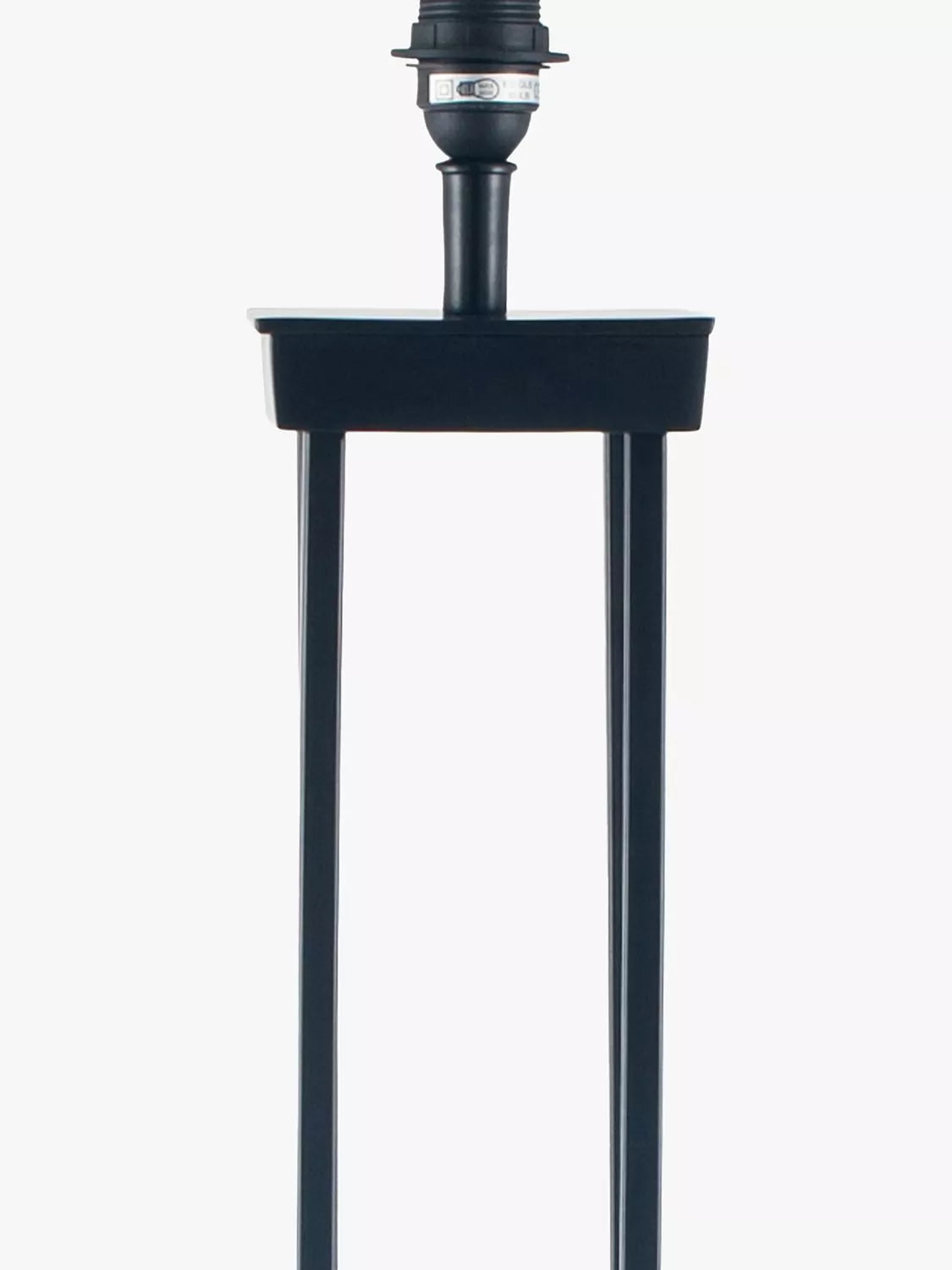 Pacific black floor lamp base (British brand)