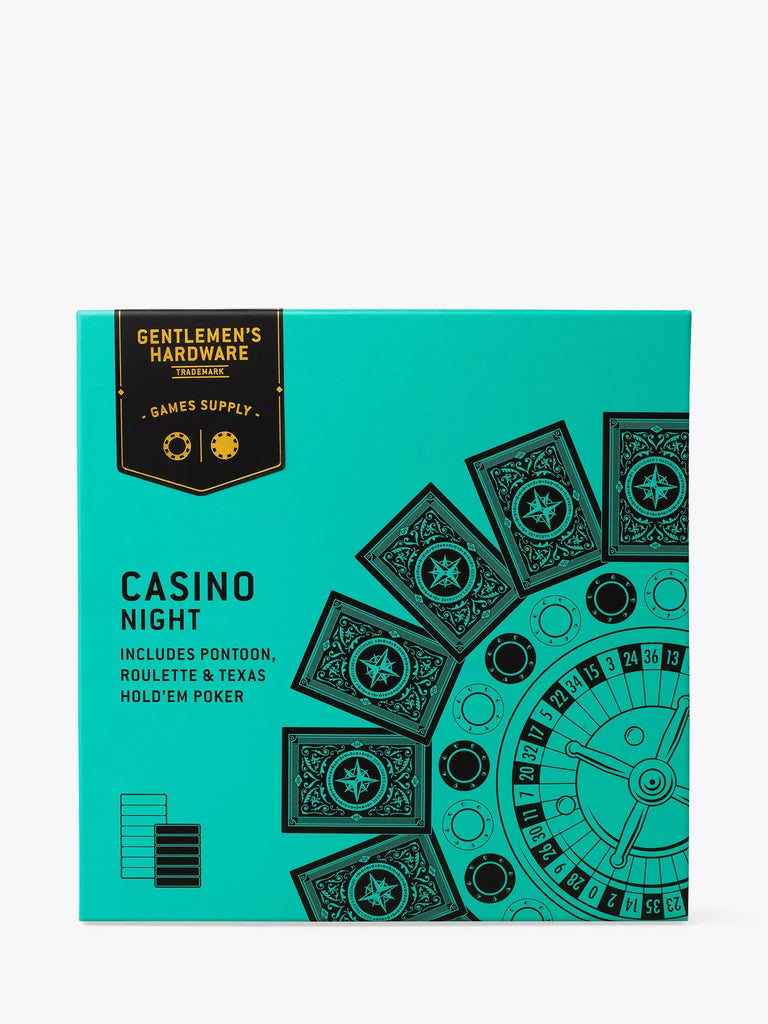 Gentlemen's Hardware Casino Night Set