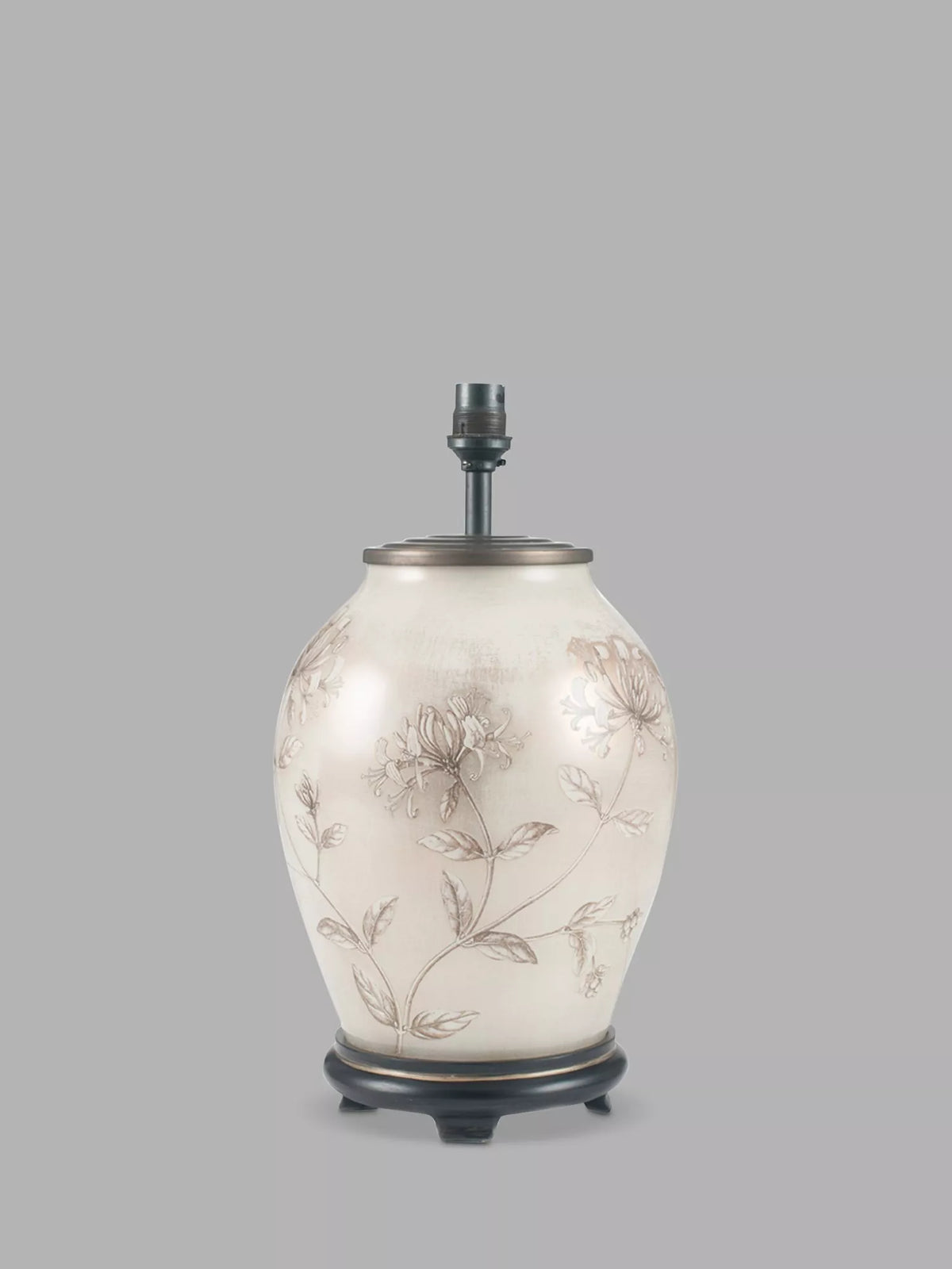 Jenny Worrall glass lamp base honeysuckle H34.5cm, UK version