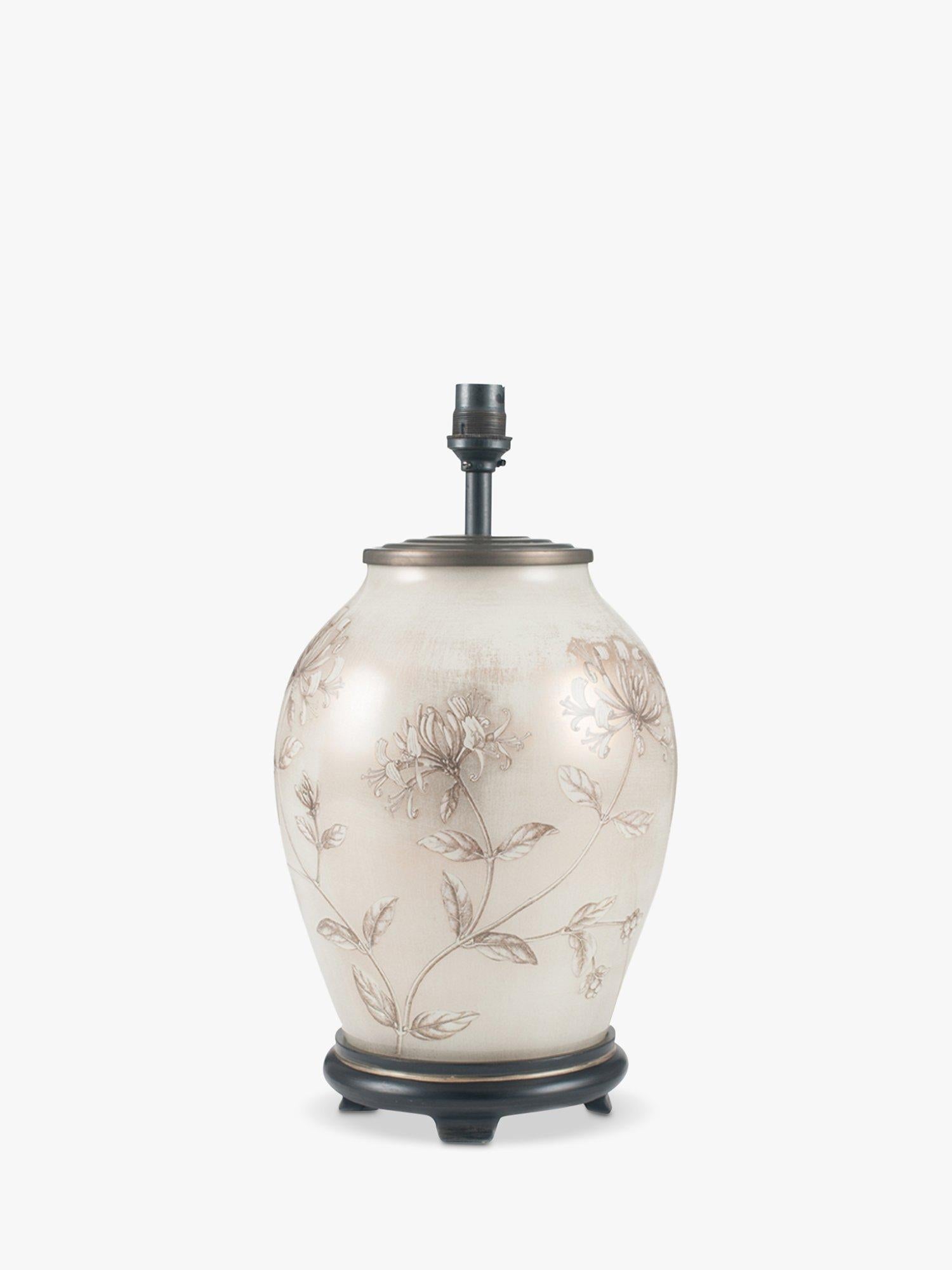 Jenny Worrall glass lamp base honeysuckle H34.5cm, UK version