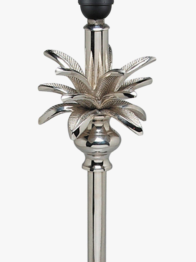 Pacific palm tree metal lamp base H52cm, UK version