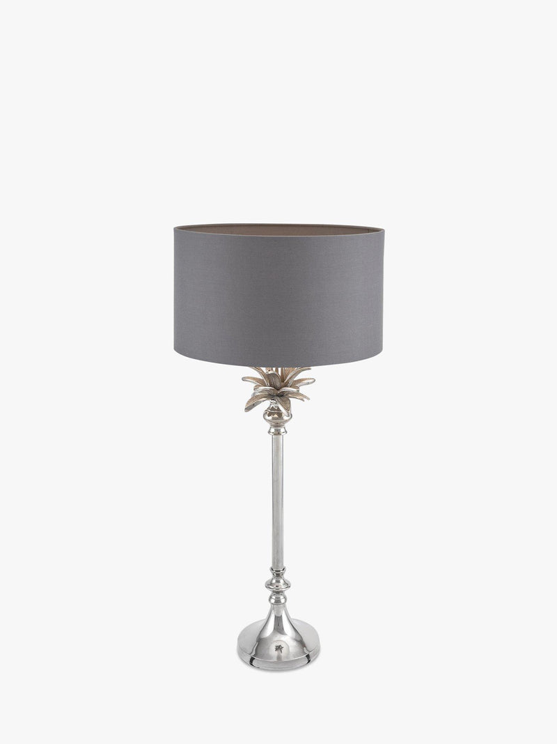 Pacific palm tree metal lamp base H52cm, UK version