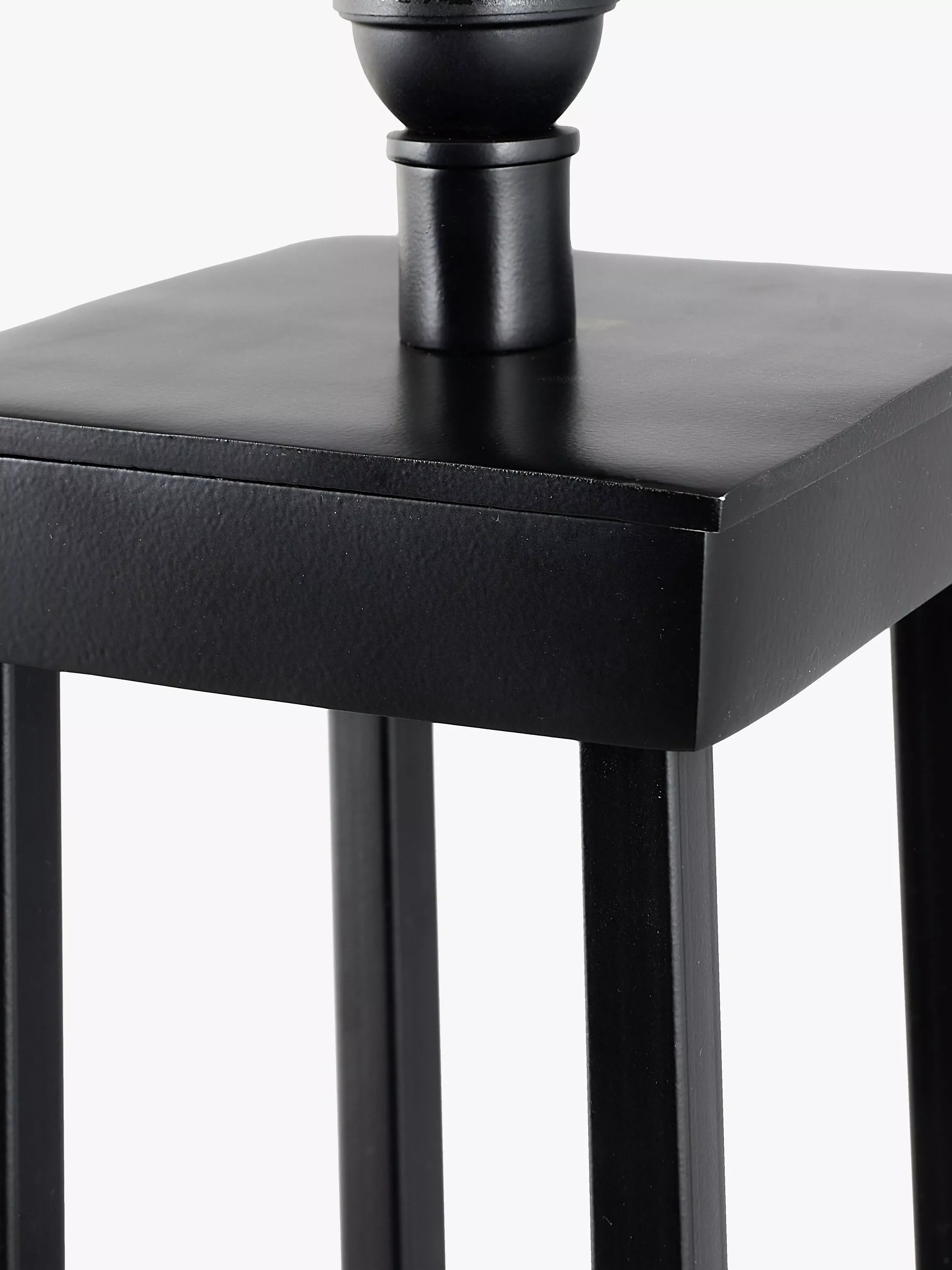 Pacific table lamp base matte black - British product
