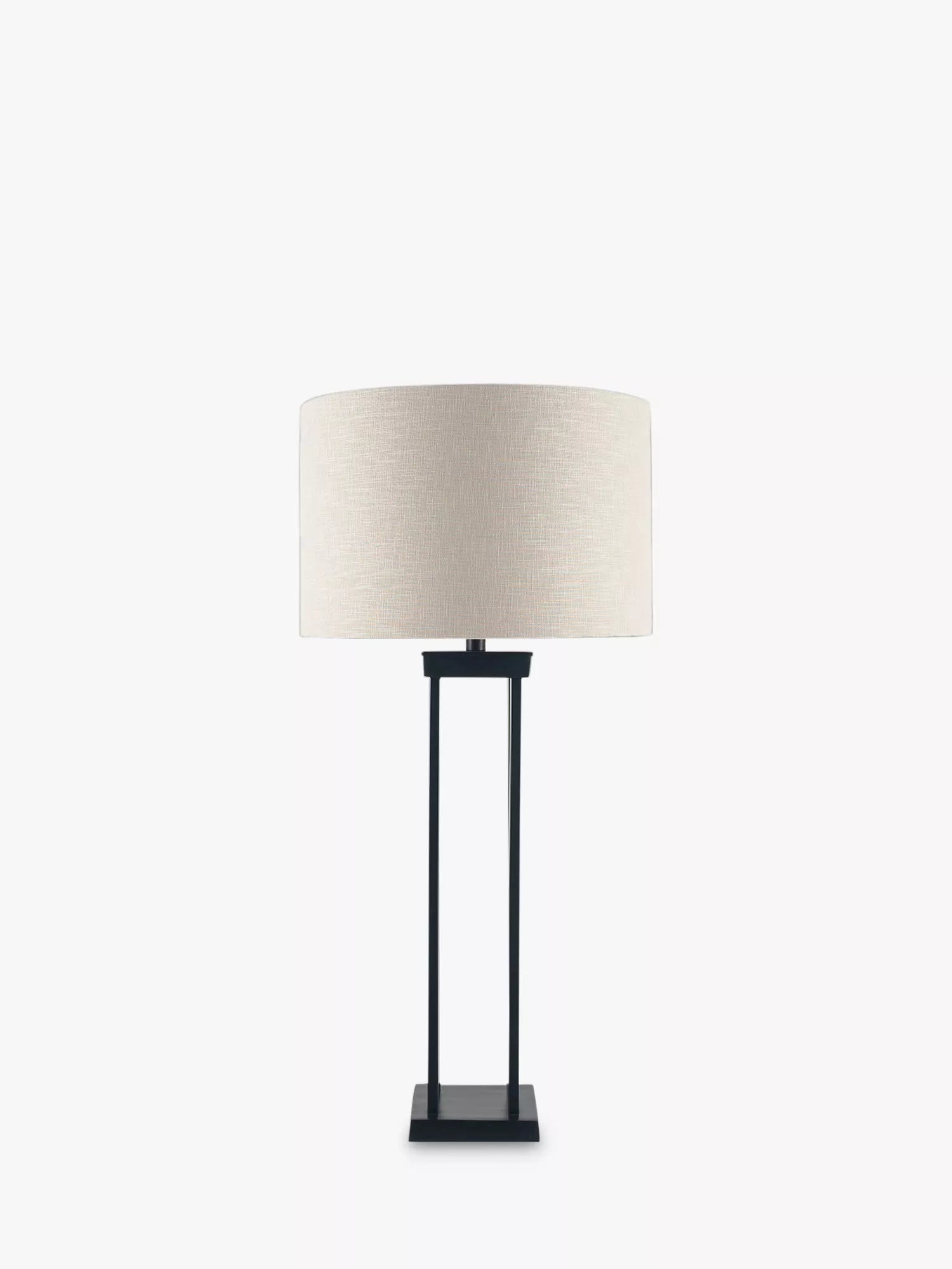 Pacific table lamp base matte black - British product