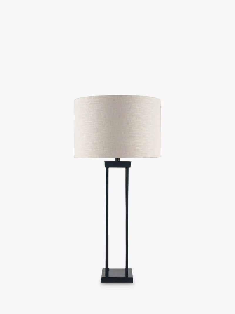 Pacific table lamp base matte black - British product