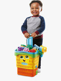 LeapFrog interactive shopping basket and scanner with 8 food pieces, UK version