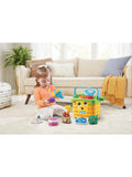 LeapFrog interactive shopping basket and scanner with 8 food pieces, UK version