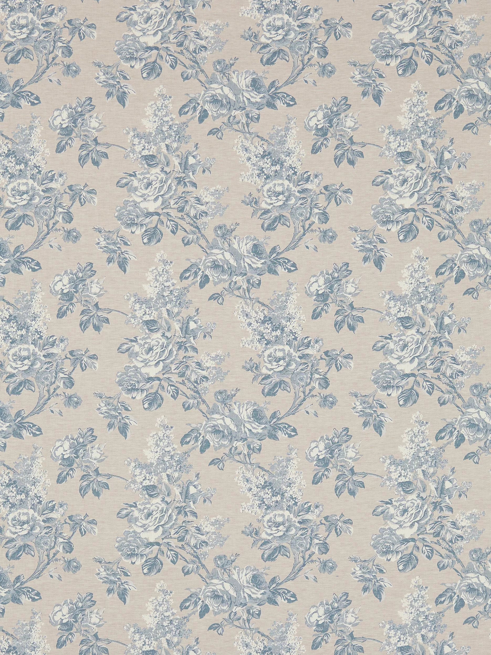 Sanderson Sorilla Damask curtains or roman blind in linen and cotton (British brand)