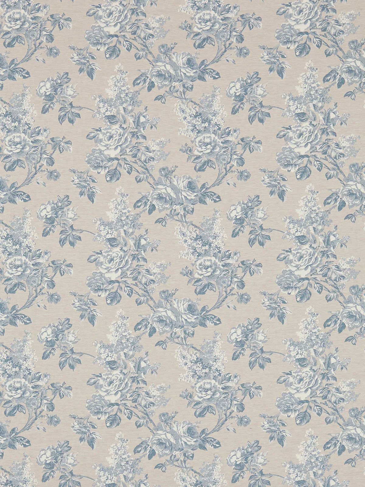 Sanderson Sorilla Damask curtains or roman blind in linen and cotton (British brand)