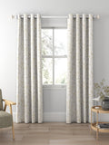 Sanderson Summer Harvest made-to-measure curtain fabric silver/corn, imported from the UK