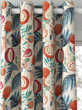 Sanderson Jackfruit curtains or roman blind in indigo, imported from the UK