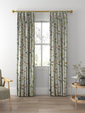 Sanderson Woodland chorus curtains sky blue multi - British product
