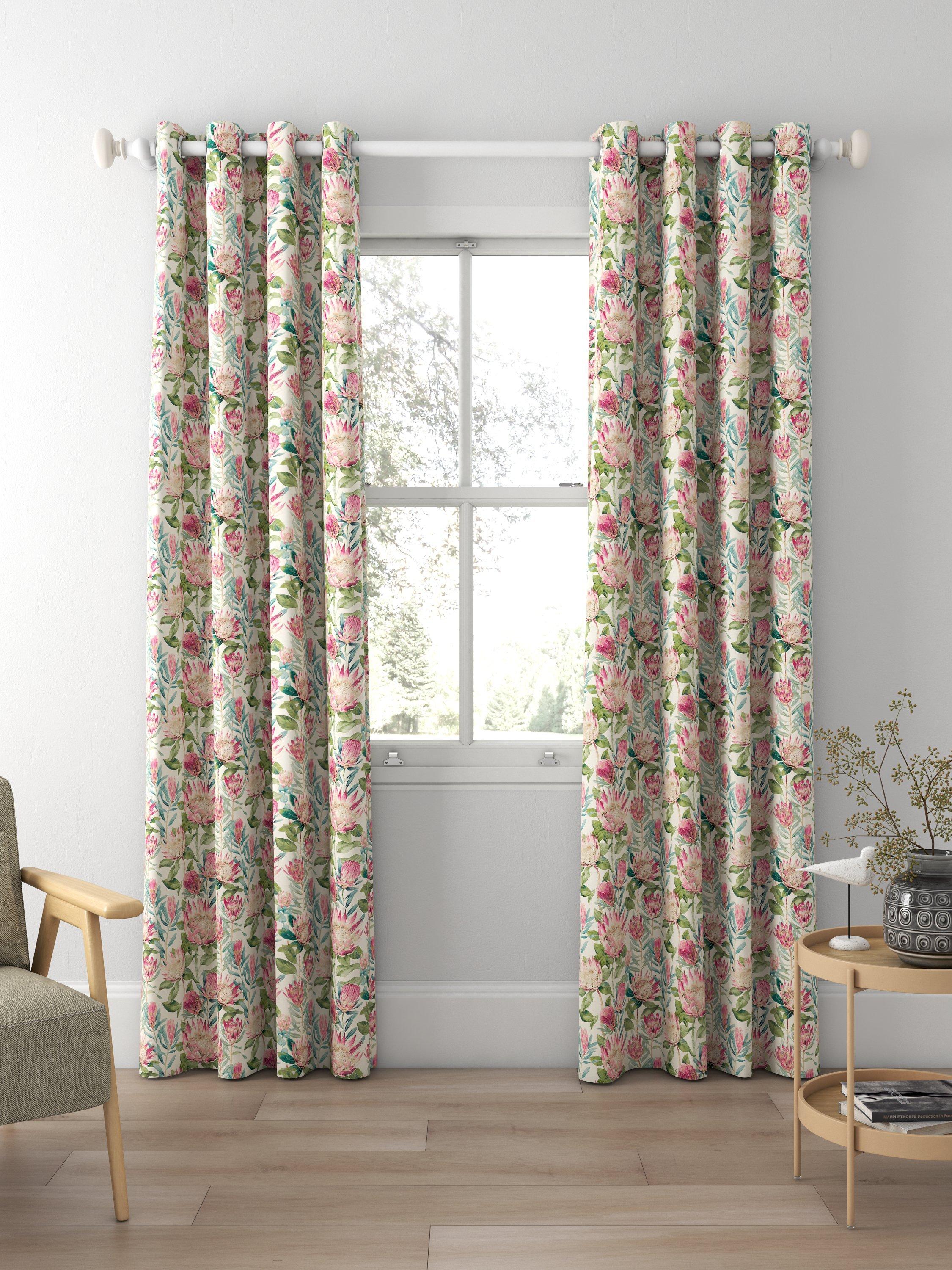 Sanderson King Protea curtain fabric - British product