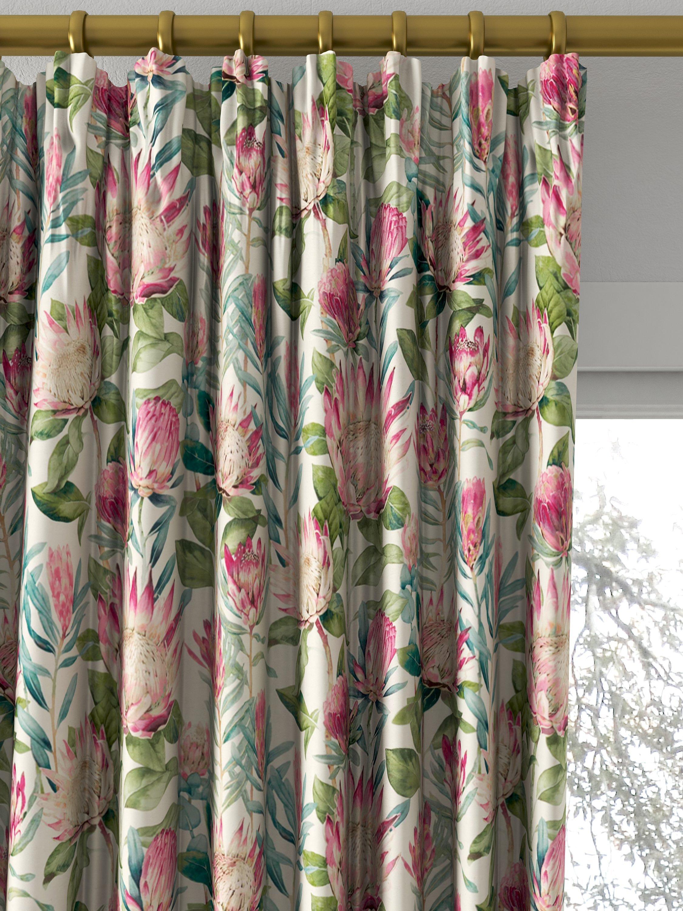 Sanderson King Protea curtain fabric - British product