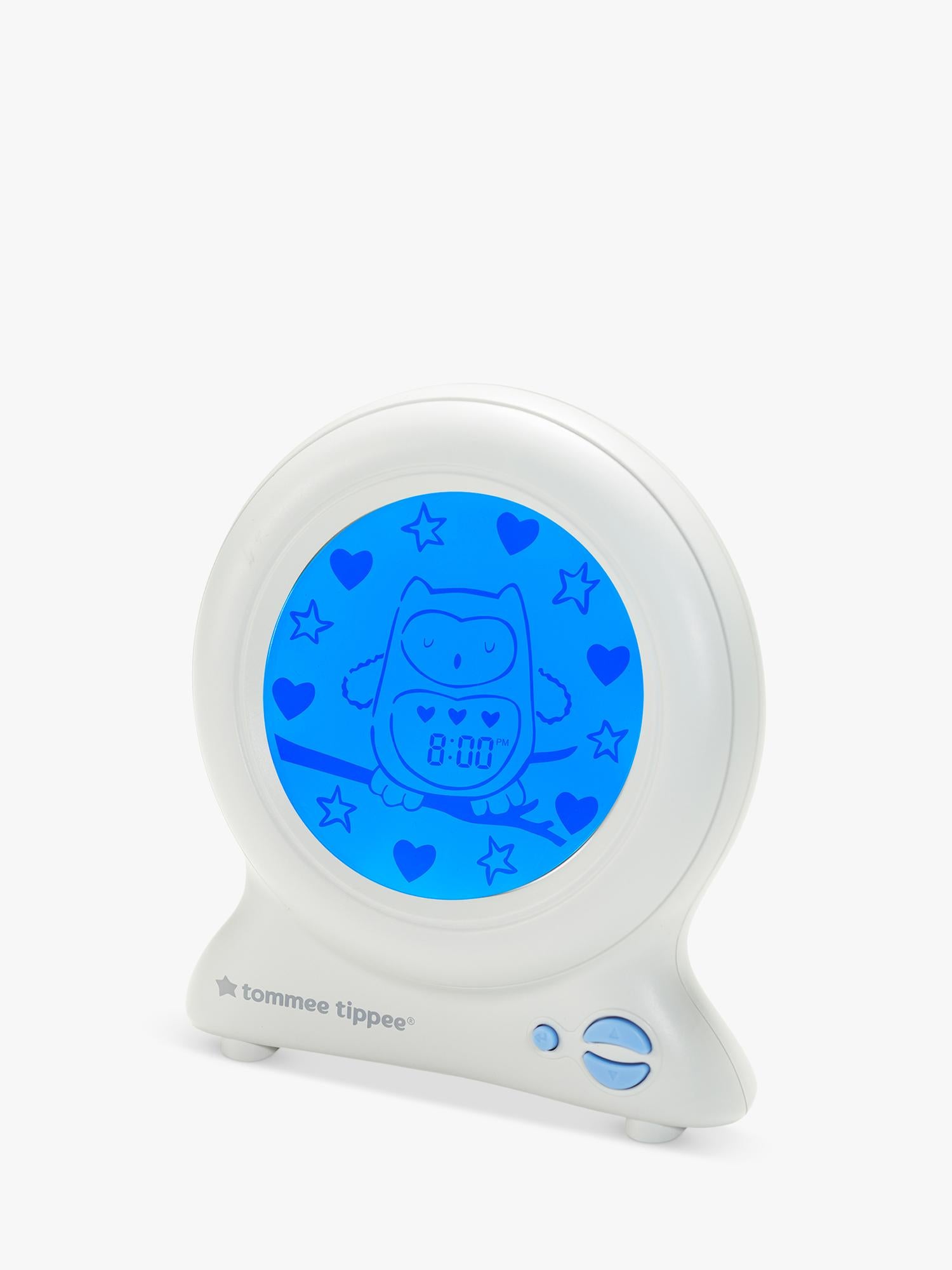 Tommee Tippee sovetrenerklokke med nattlys for barn (britisk merke)