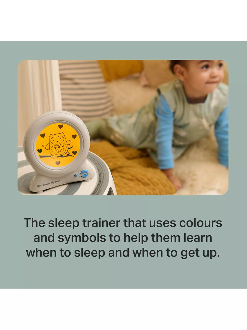 Tommee Tippee sleep trainer clock with night light for children (British brand)
