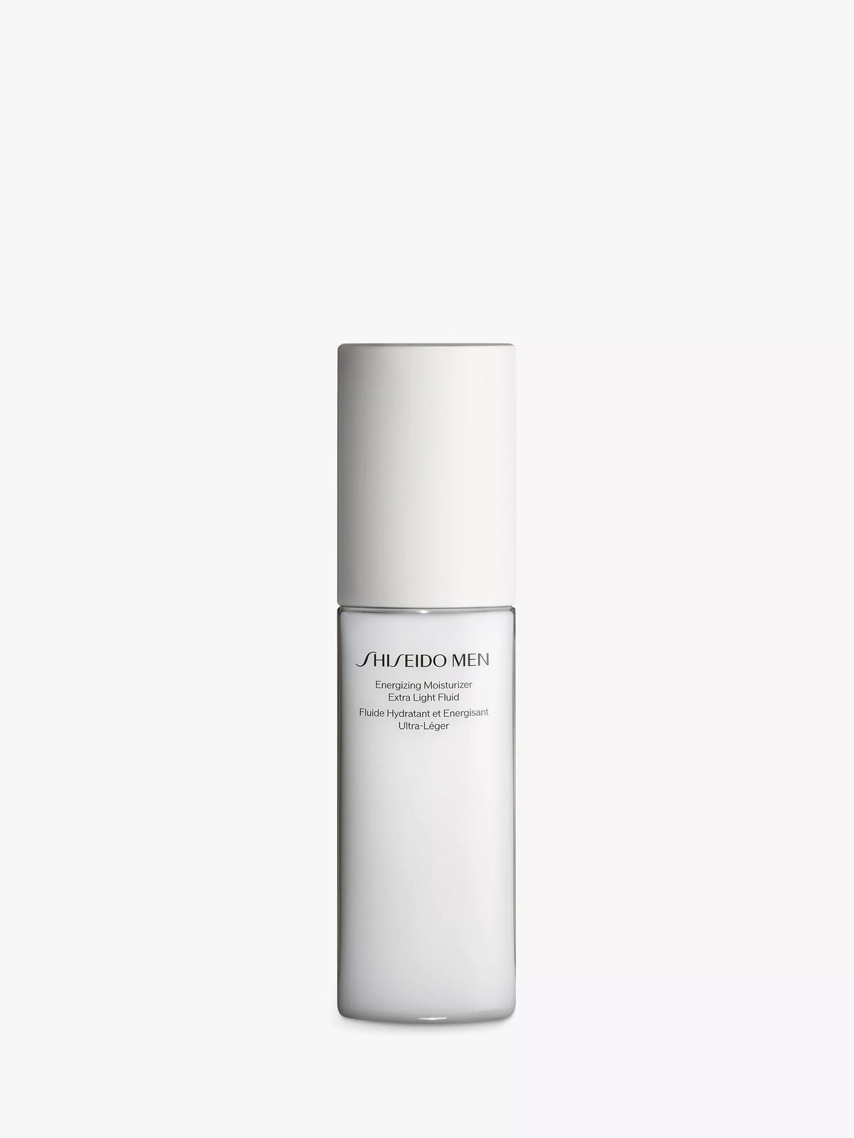Shiseido men's energising moisturiser extra light fluid 100ml (British brand)