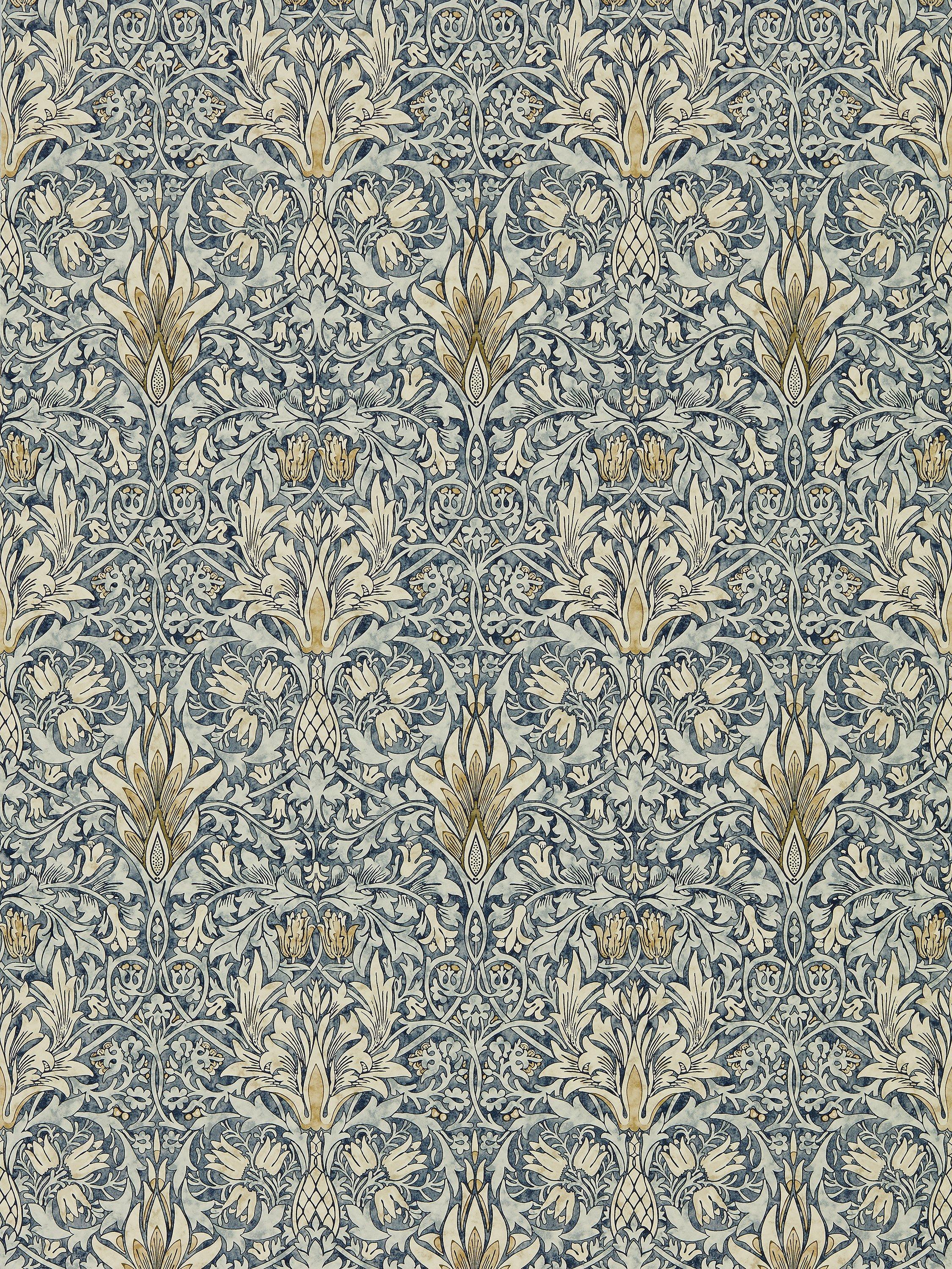 Morris & Co. Snakeshead floral wallpaper (British brand)