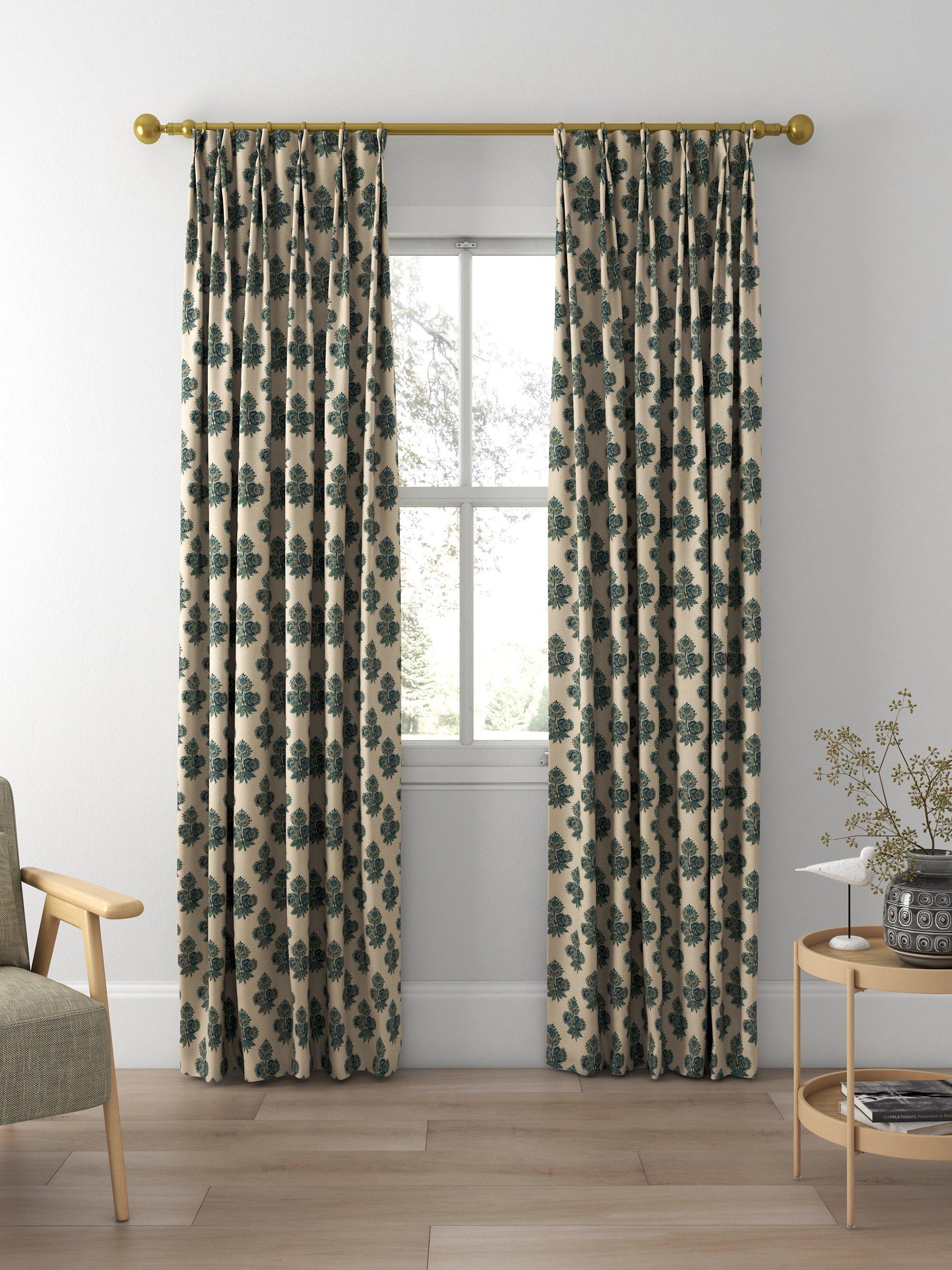 GP & J Baker Poppy Paisley made to measure curtains - British product