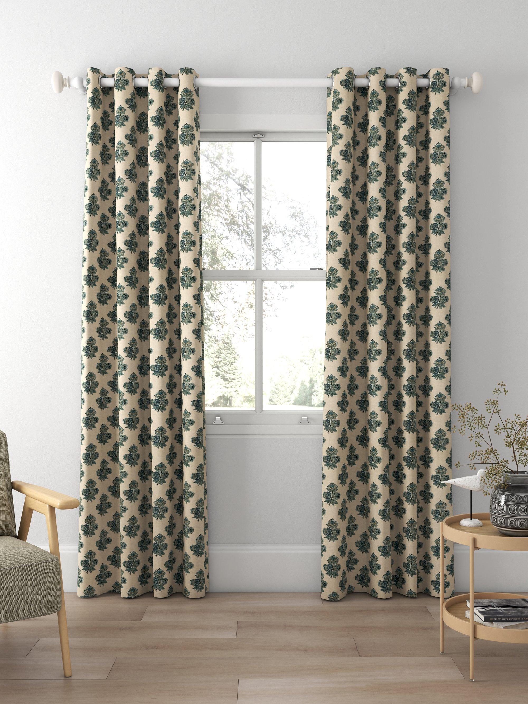 GP & J Baker Poppy Paisley made to measure curtains - British product
