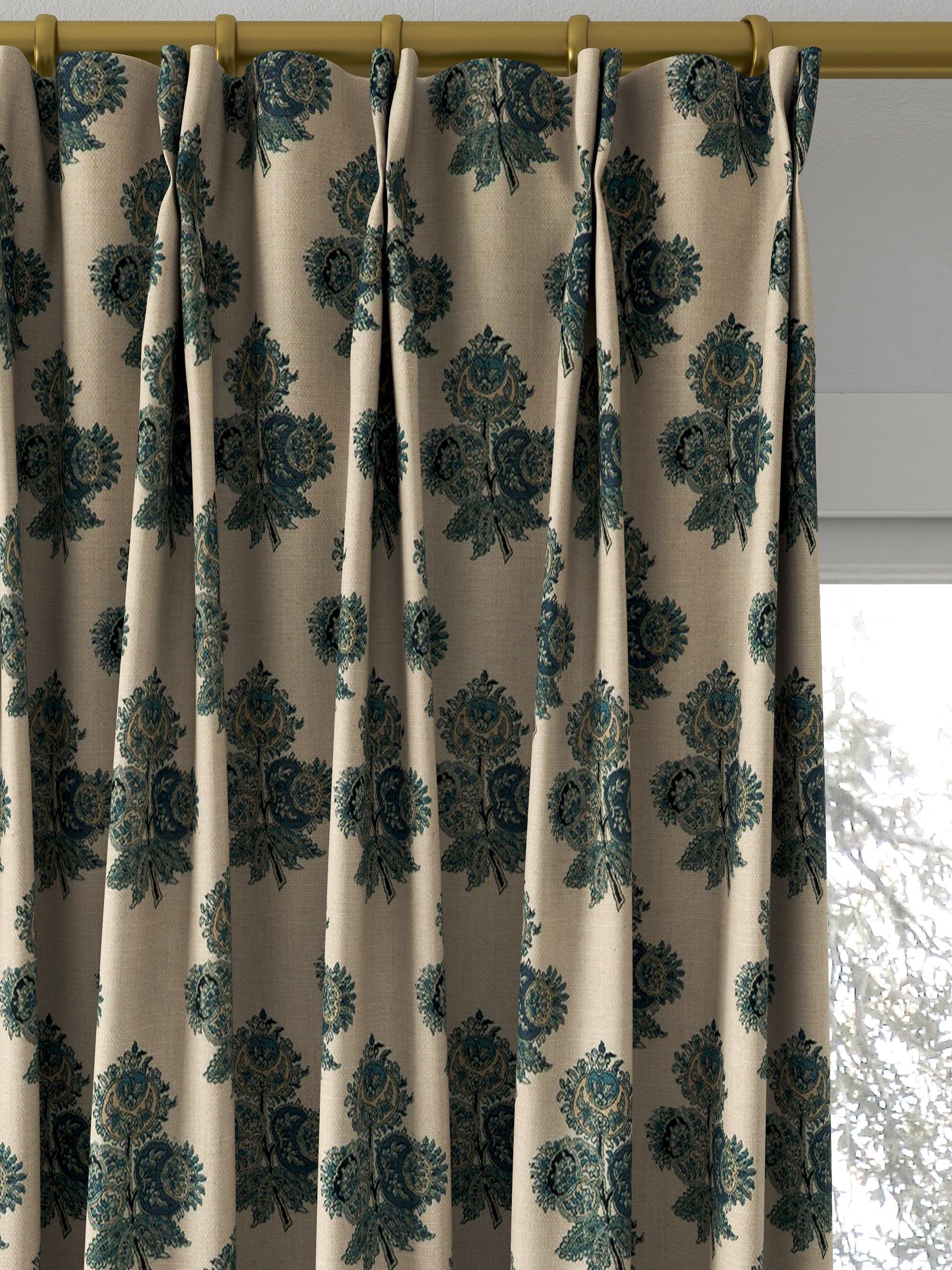 GP & J Baker Poppy Paisley made to measure curtains - British product
