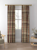 Prestigious Textiles Felix curtains Redwood check, imported from the UK