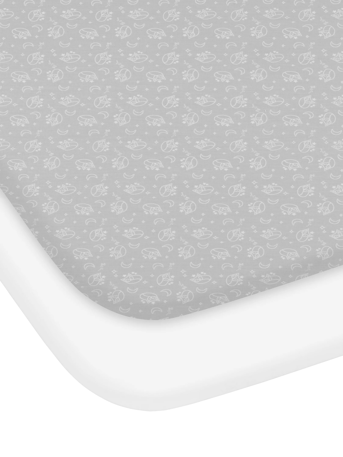 Chicco Next2Me crib fox bedding set grey - British product
